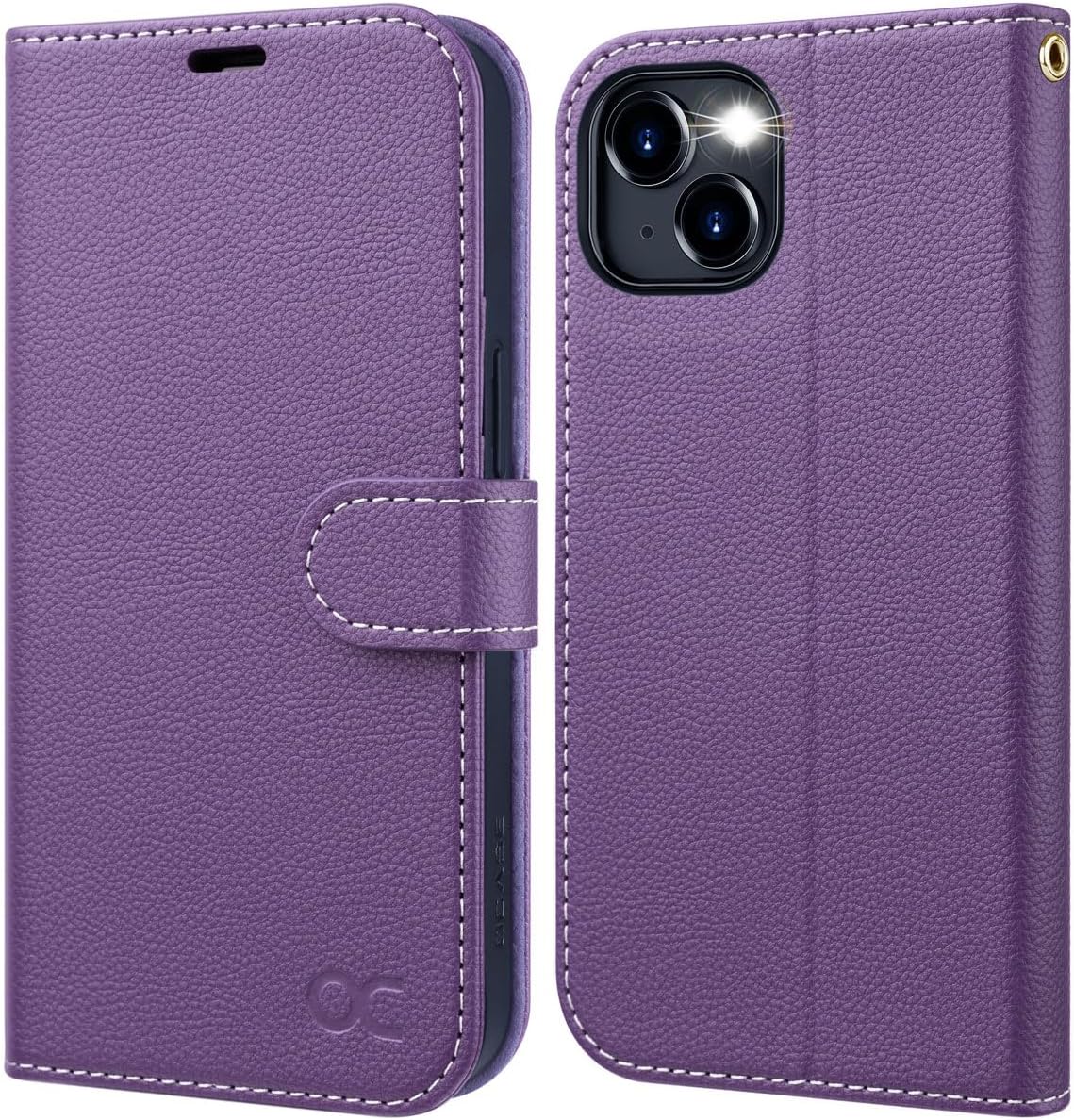 Amazon.com: OCASE Compatible with iPhone 15 Wallet Case, PU Leather ...