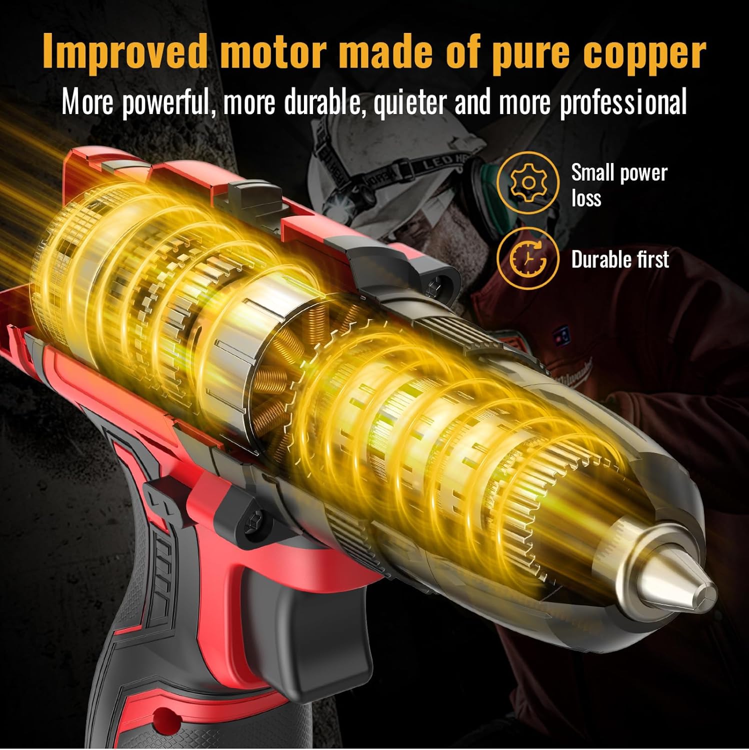 داخلي view of CONENTOOL drill motor