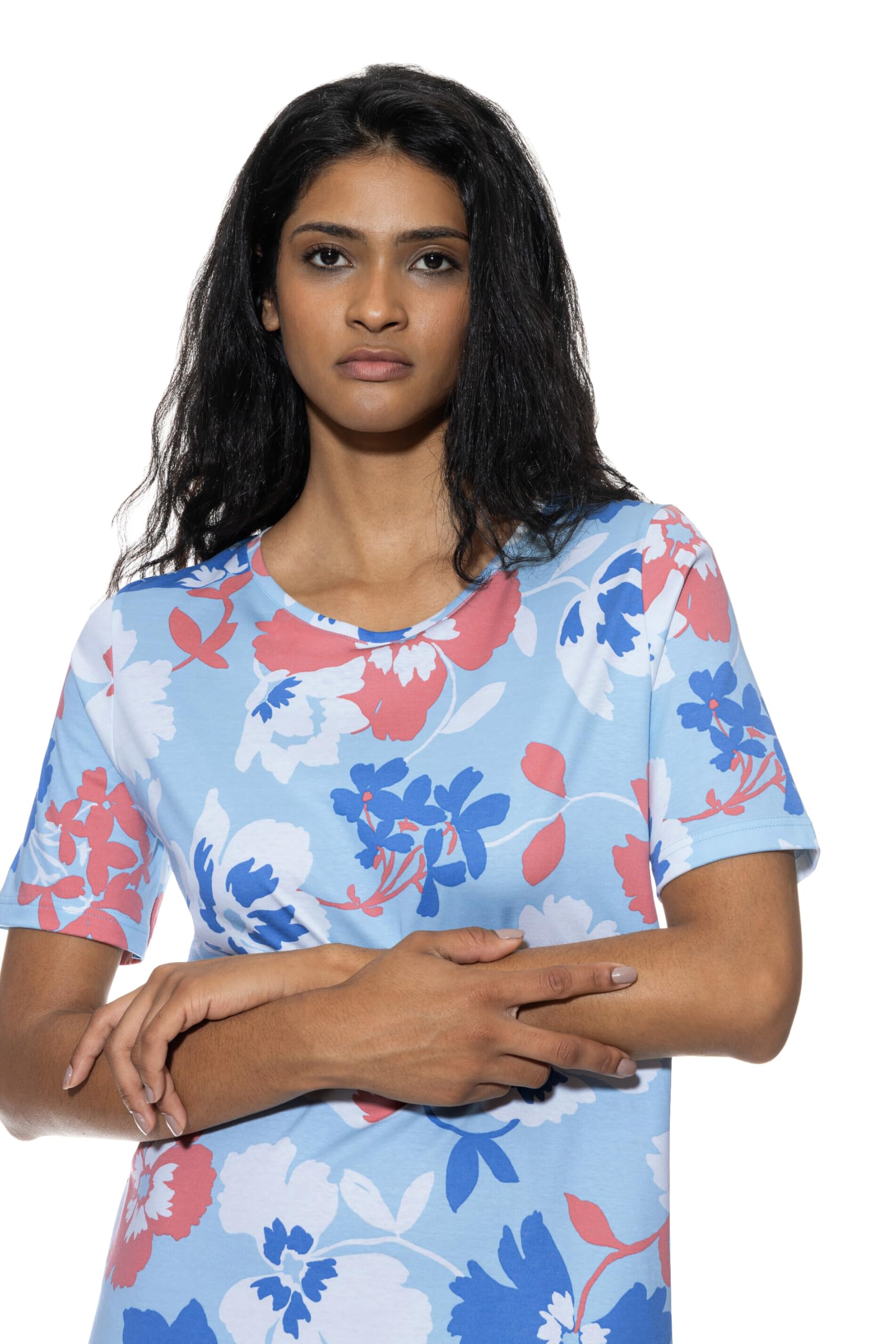 Mey Nachtwäsche Serie Springrose Damen Nachthemden 1230048