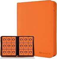 Vista 21 de Carpeta de tarjetas coleccionables de 9 bolsillos, libro de tarjetas premium para 360 tarjetas, álbum de tarjetas resistente para tarjetas