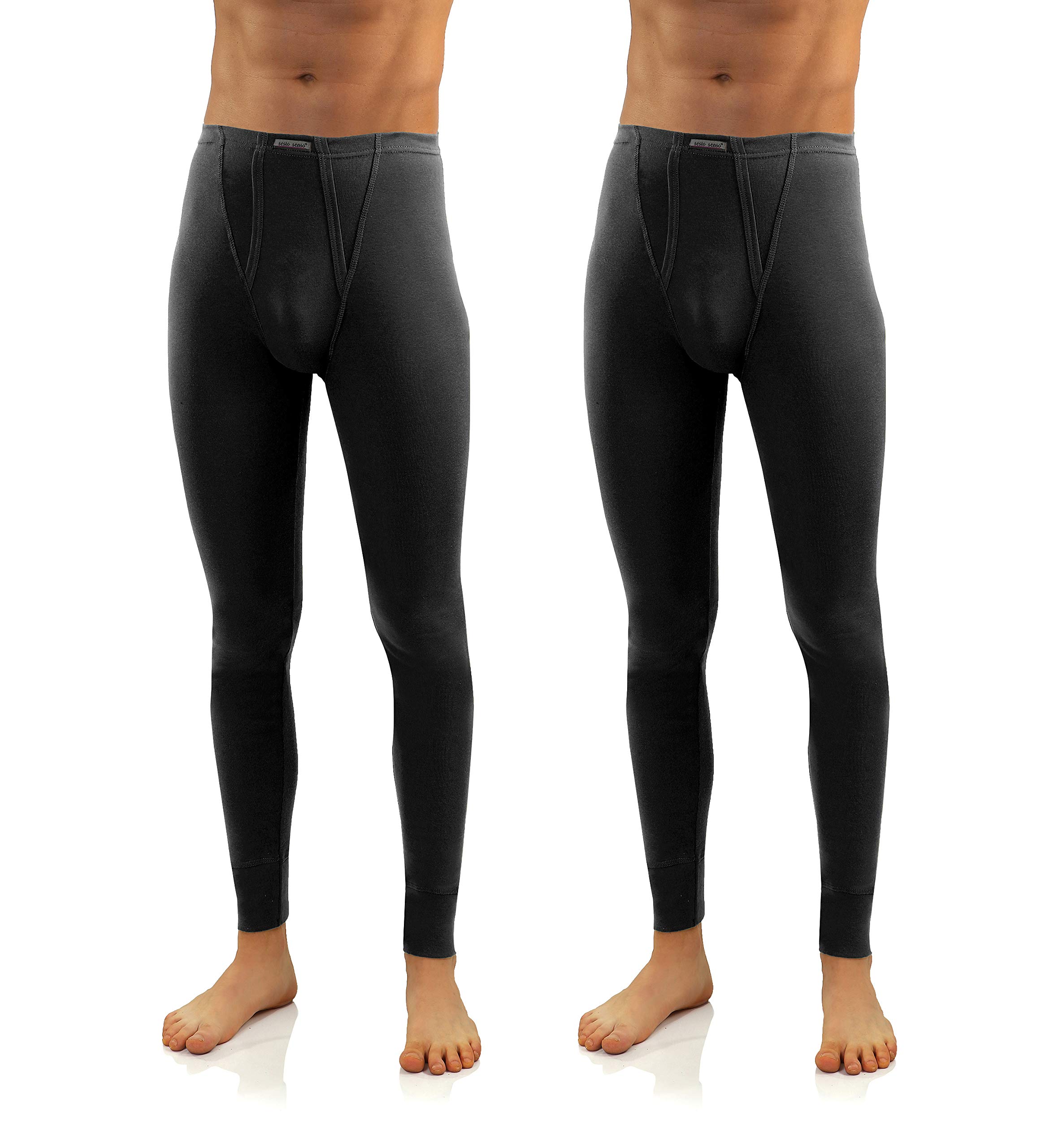 sesto senso Messieurs Lot de 2 Caleçon Long hermiques Homme k2