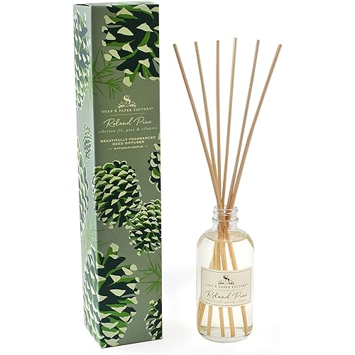 Soap & Paper Factory Roland Pine 3.65 oz Reed Diffuser