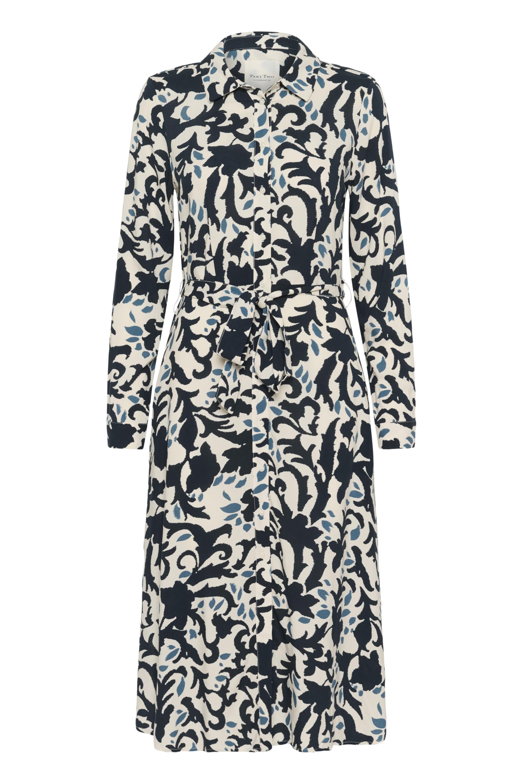 Part Two Women's Shelbypw Dress, Midnight Navy Ornament, 18