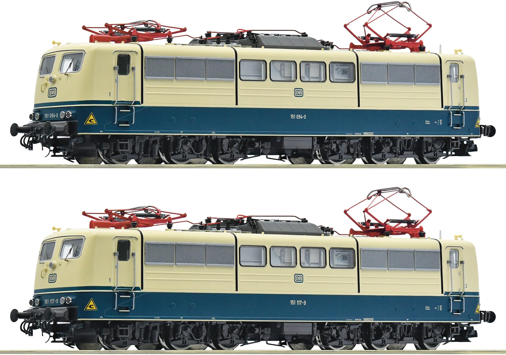 Roco 70407 set de 2 locomotives H0 E-Lok 151 DB pour modélisme ferroviaire