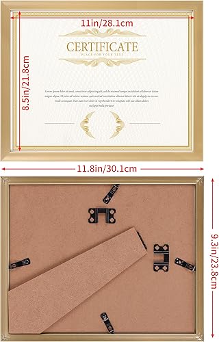 Vista 180 de EYMPEU Portarretratos de 5 x 7 pulgadas con paspartú, de madera negra, para exhibir fotos de 5 x 7 con paspartú o fotos de 6 x 8 pulgadas sin