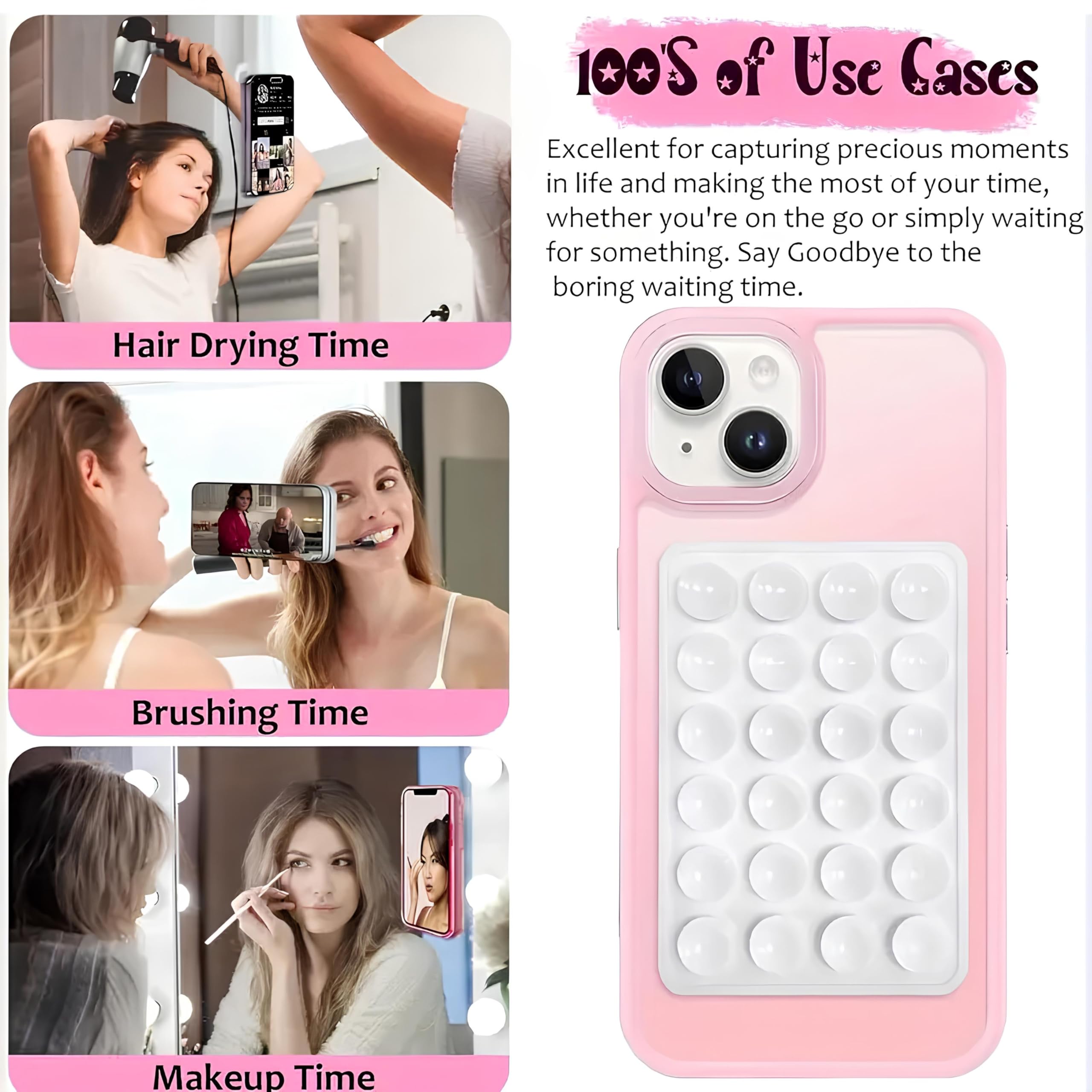 Suction Phone Case - Hands-Free Grip -7