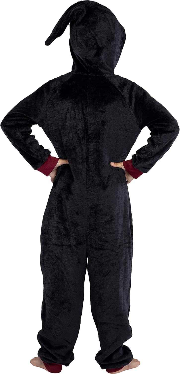 INTIMO Harry Potter Unisex Kids Hooded Pajama Union Suit - All 4 Houses Gryffindor, Slytherin, Ravenclaw, Hufflepuff - Image 7