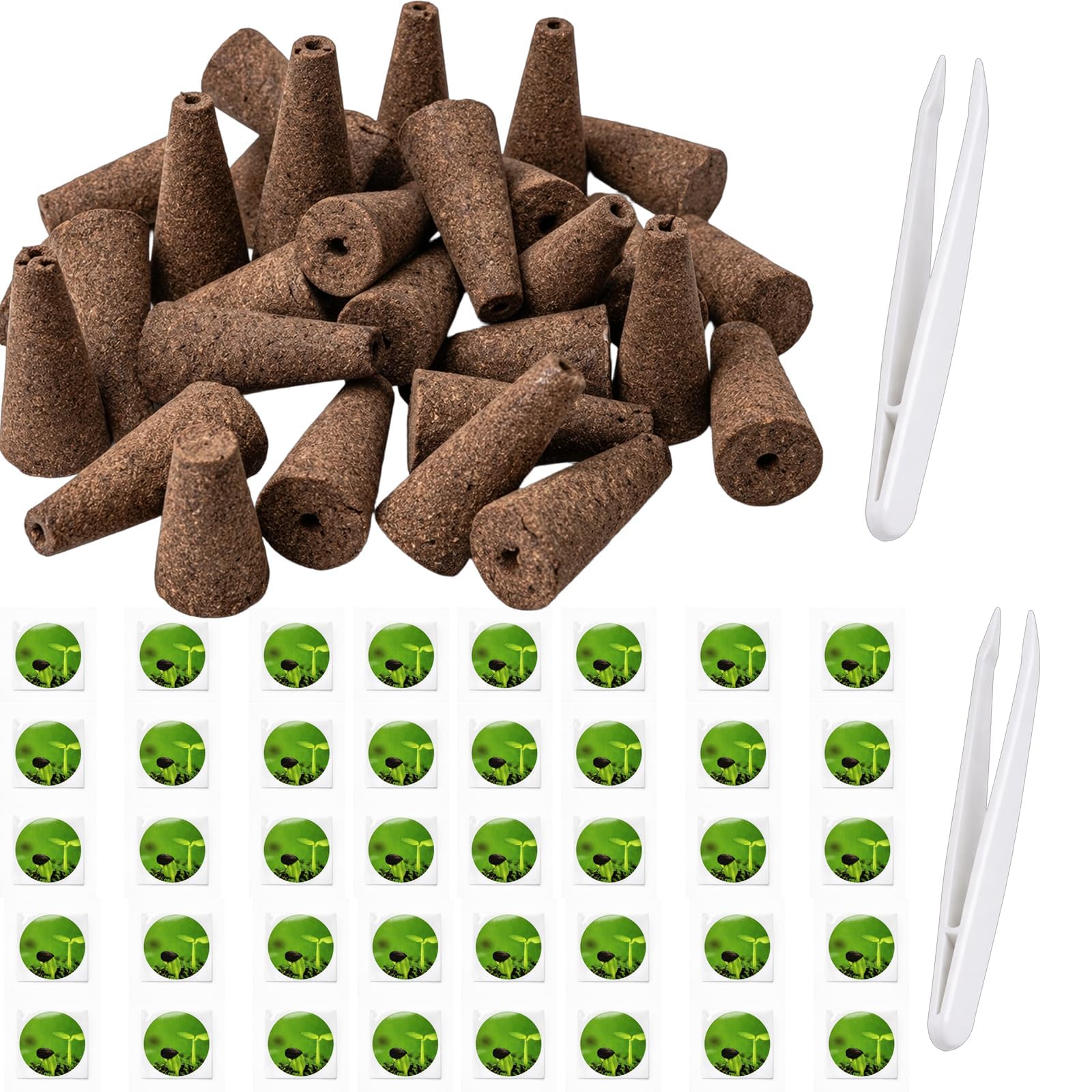 BAGUBDR 82pcs Hydroponics Growing System kits, Hydroponic Pots, Hydroponic Garden Kit for Indoor Plants, Design for Space-Saving Gardening