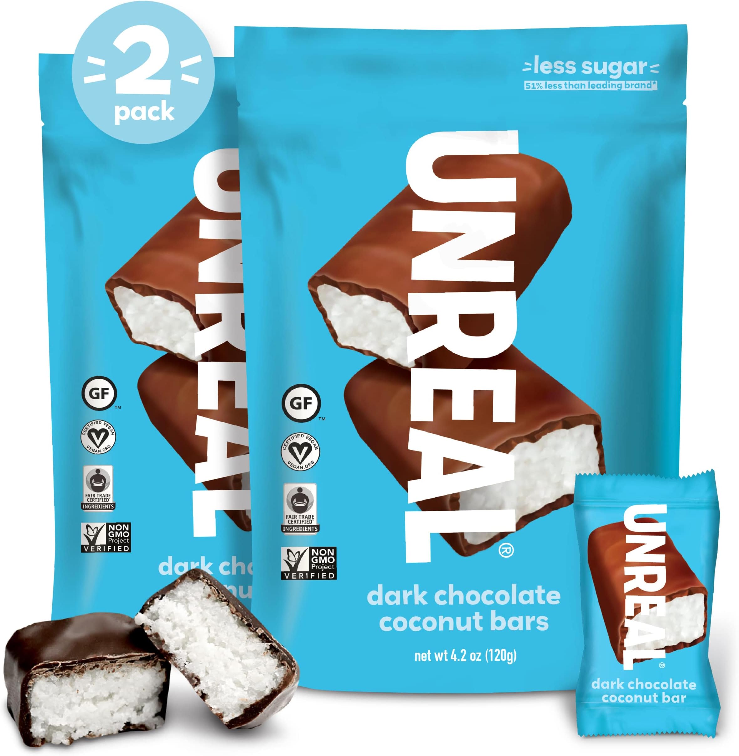 Coconut Bars | 2 Small Bags