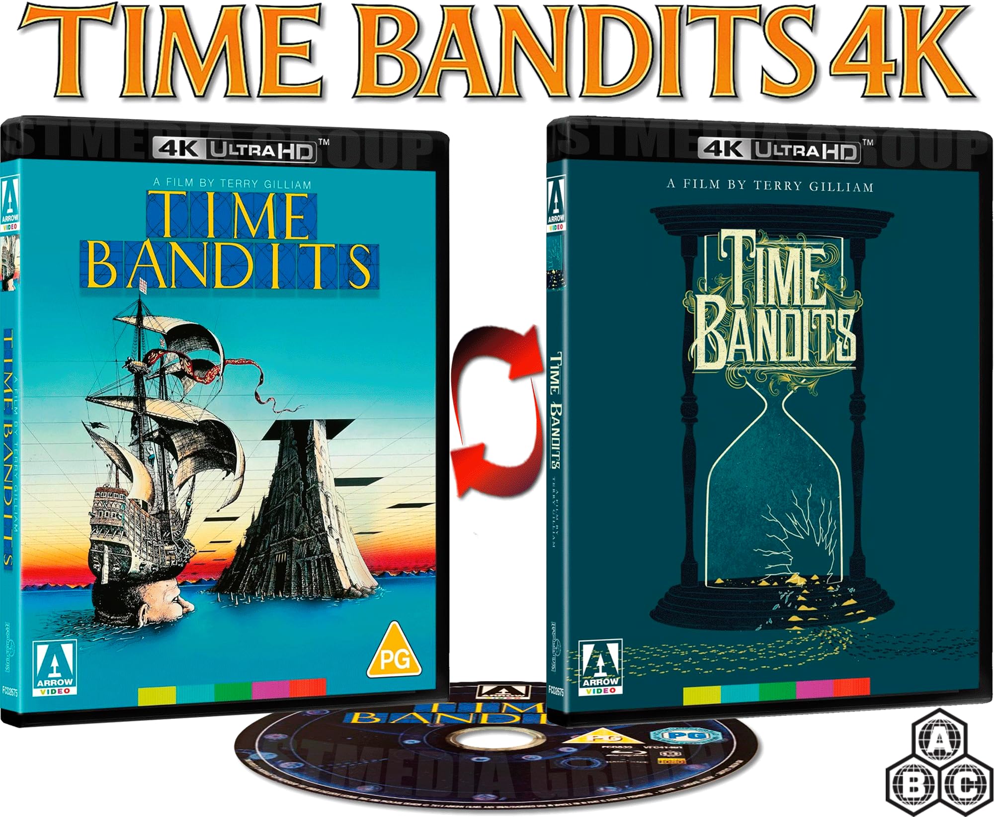 Time Bandits (Special Edition, Reversible cover) [4K Ultra HD] [Region Free]