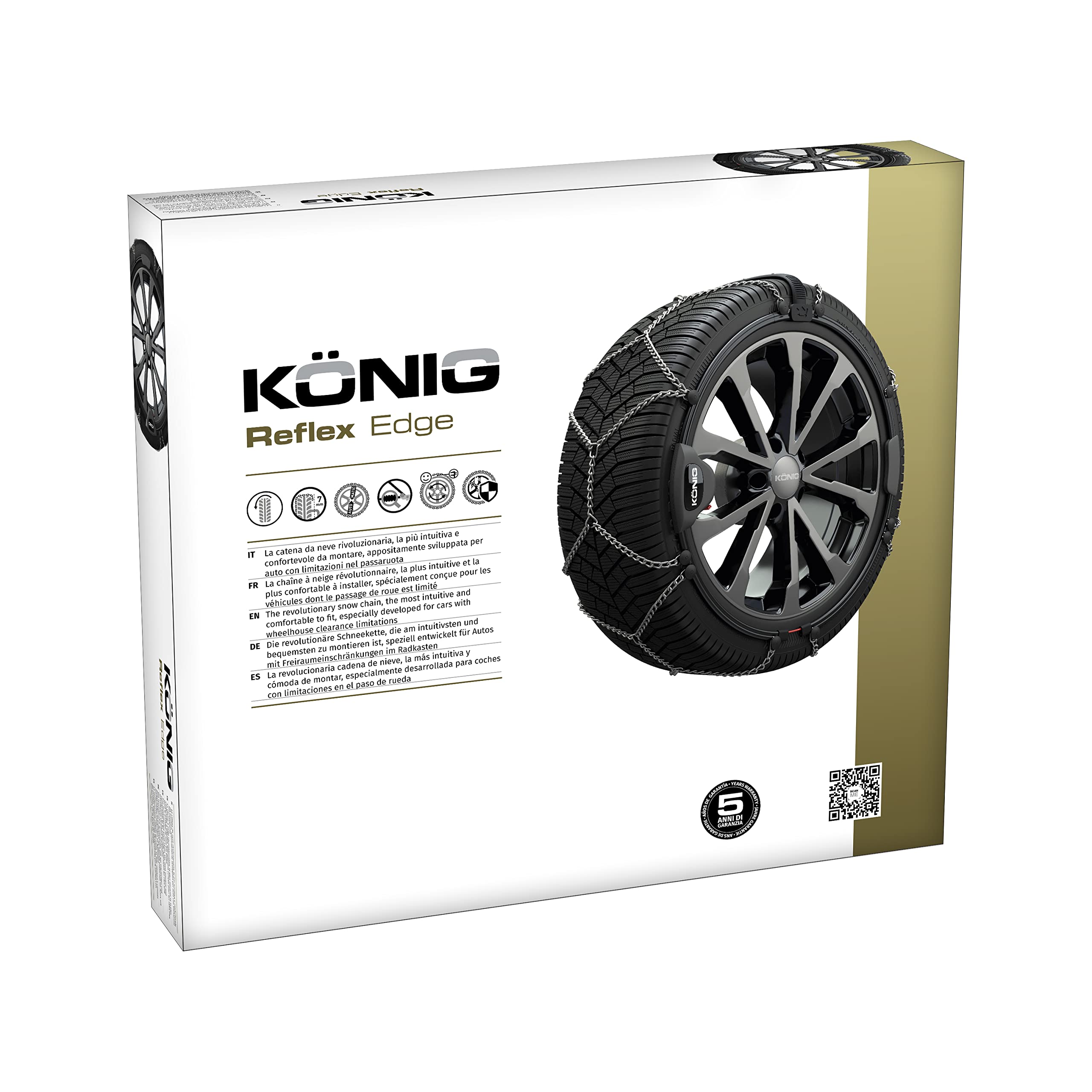 Cadenas de nieve Konig Reflex Edge grupo 597