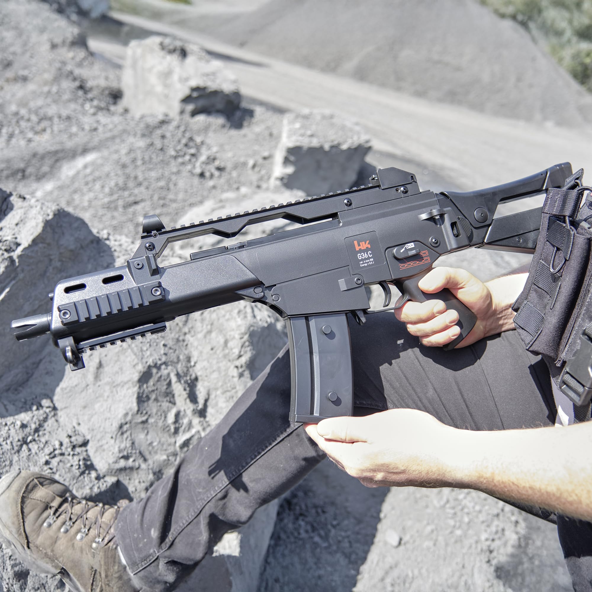 Heckler & Koch Fucile Softair Airsoft elettrico AEG max. 0.5 Joule, 2.6300
