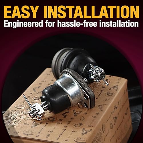 Miniatura 4 de Metrix - Junta de rótula superior delantera K3134T para Dodge Ram 1500 4WD, 94-99 Ram 2500 4WD, Jeep Cherokee 84-01, Wrangler 97-17, Wrangler 87-95,