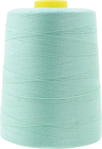 Vista 298 de Mandala Crafts - Hilo de coser multiusos de poliéster para máquina de coser de sarga, sobrehilado, acolchado Beige