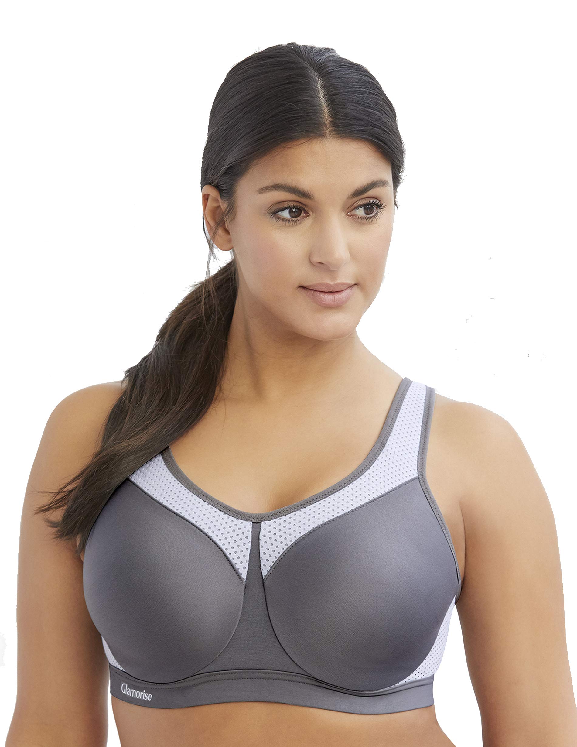 Full Figure Plus Size High Impact Wonderwire Sports Bra #9066