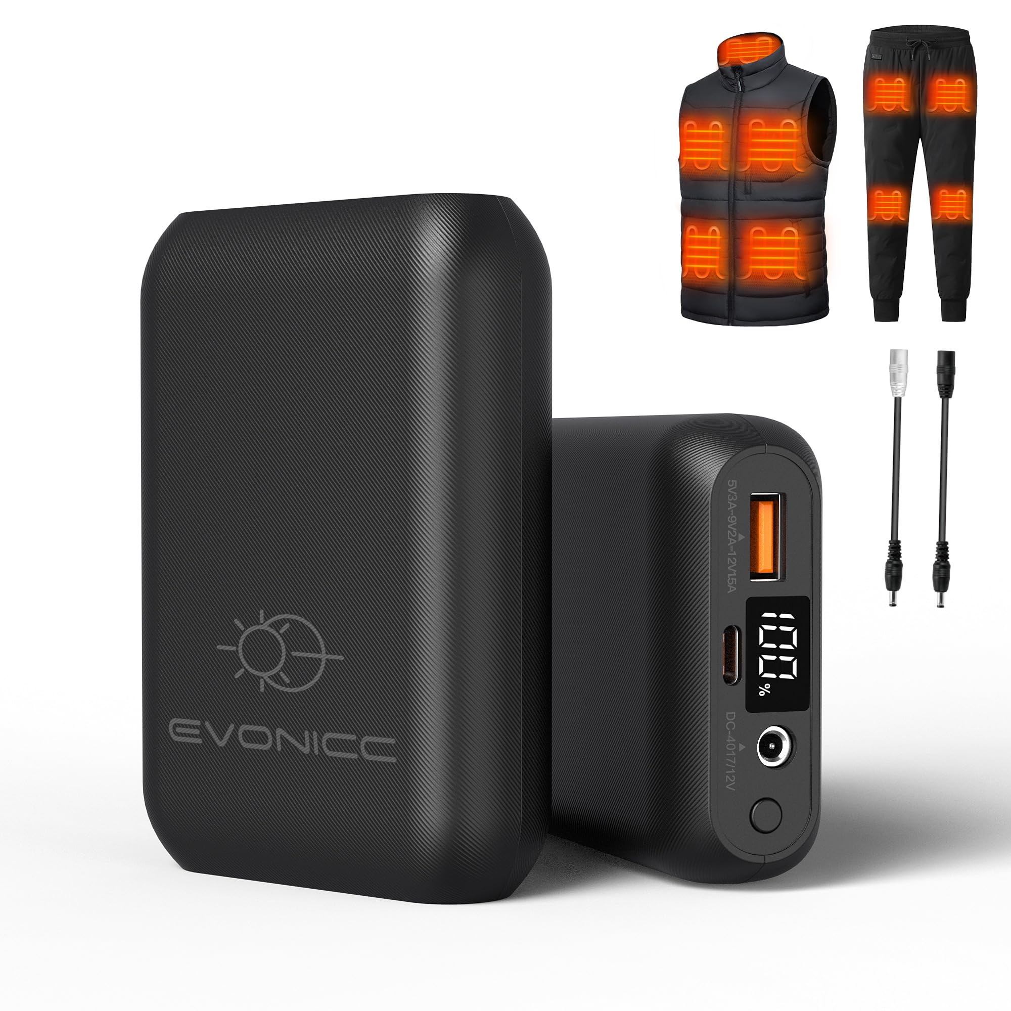 Evonicc 7.4V 16000mAh Battery Pack