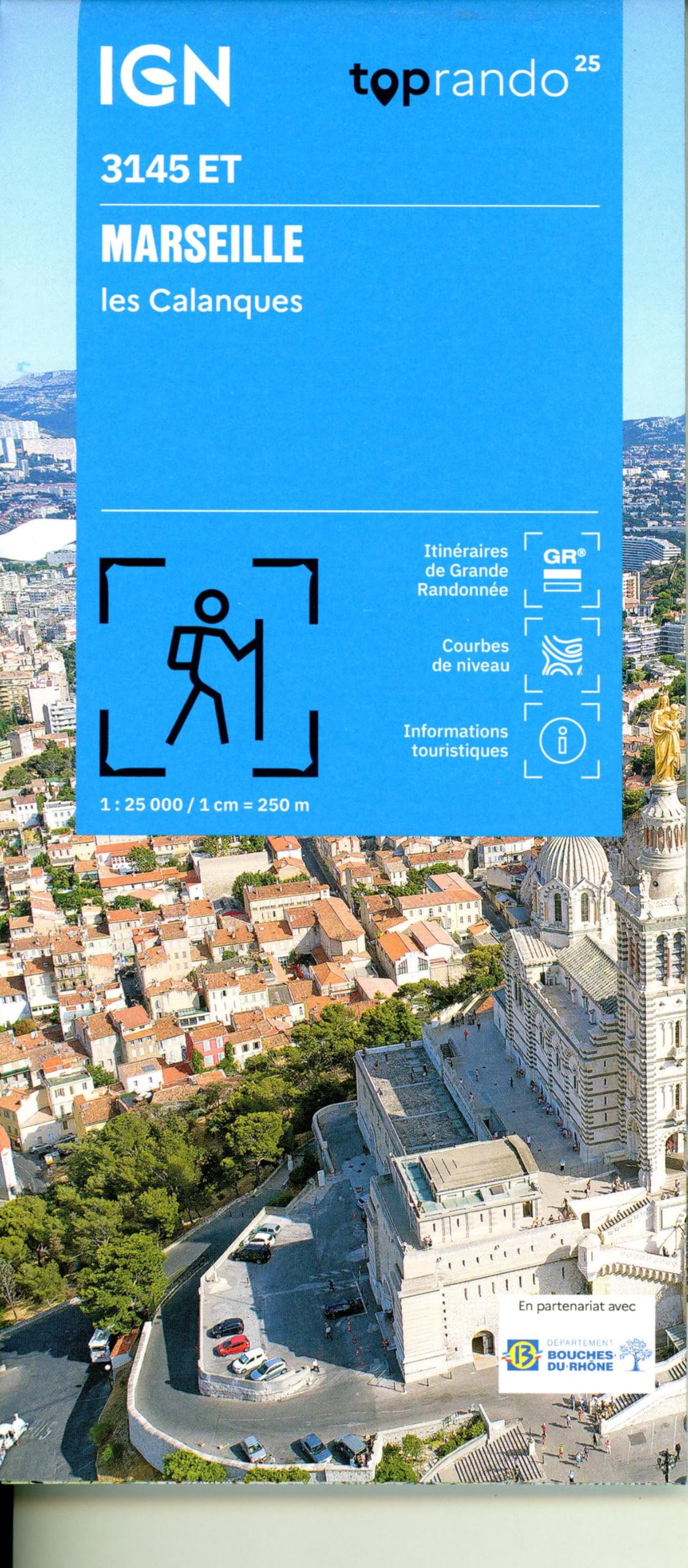 Marseille / Les Calanques (3145ET): 1:25000 (TOP 25)