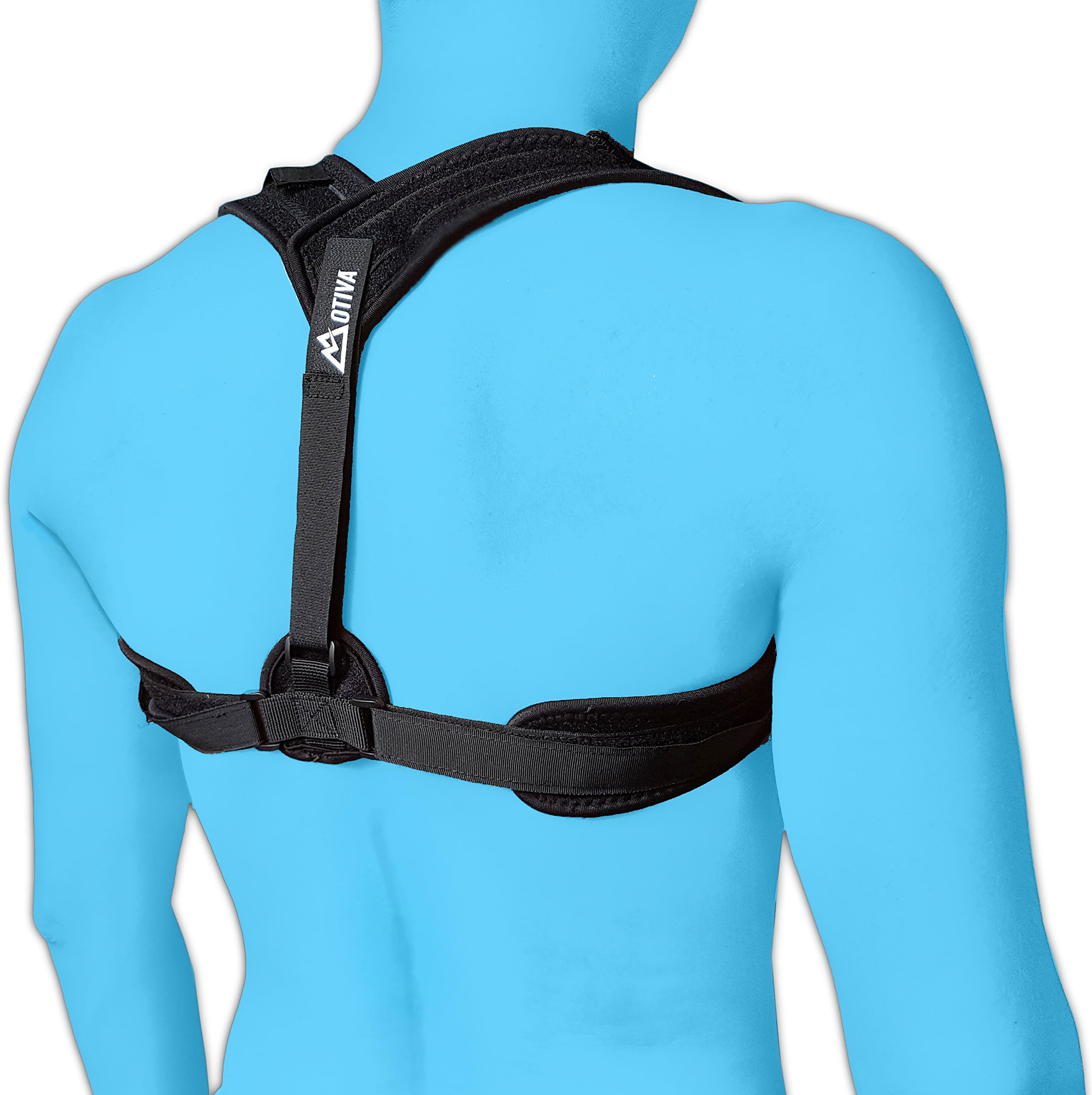 Posture Corrector for Men & Women. The 10 inches Longer Strap. Improving Posture & Preventing Slouching. Adjustable & Comfortable Figure 8 Clavicle Brace