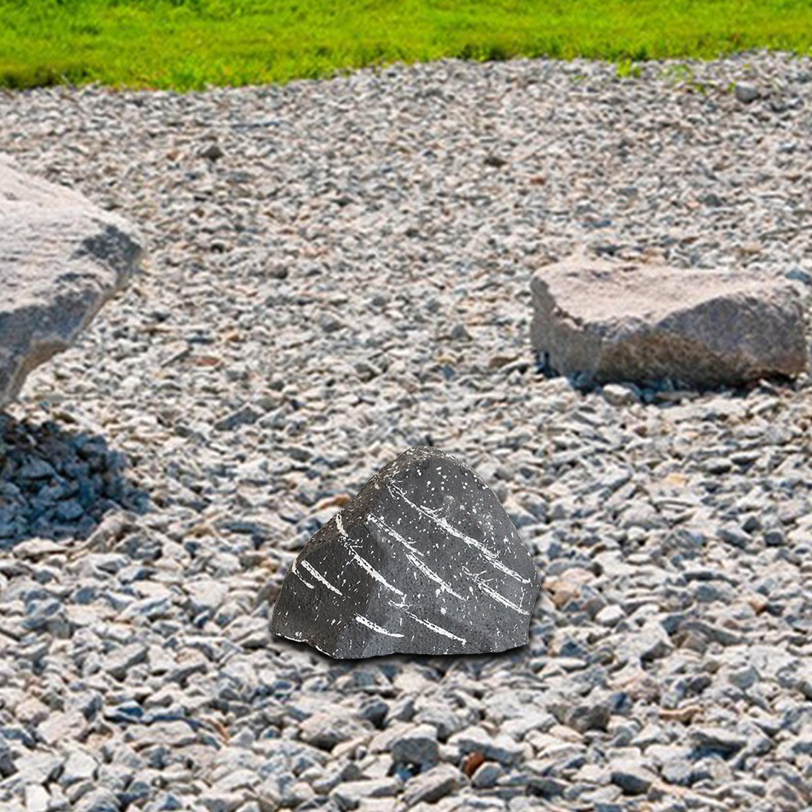 Rocher Artificiel Décoratif, Mousse Simulée pour Aquarium, Jardin, Rocaille et Décoration de Scène, Convient Aux Parcs, Piscines et Espaces D, 25cmx20cm