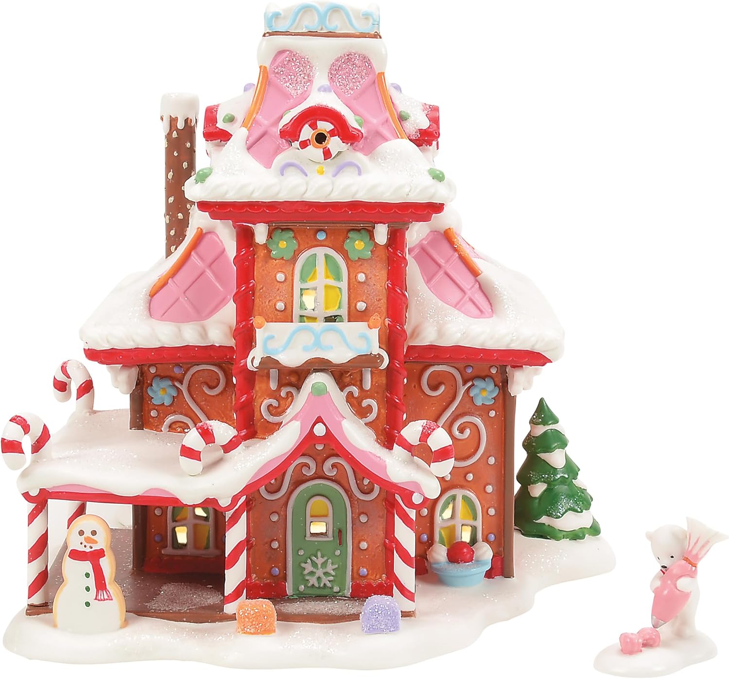 Department 56 Scenterville Village the Delicious Smell of Baking Wax-Warming Lit Building and Figurine Set, 7.56 Inch, Multicolor