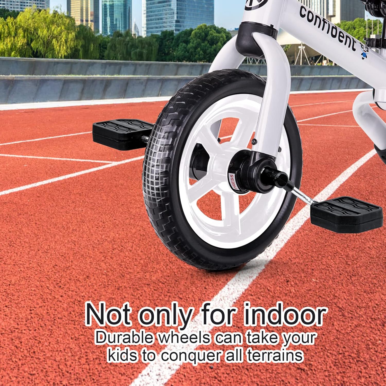 YGJT 3 in 1 Tricycle for Toddlers Age 2 3 4 Year Old, Folding Kids Bikes with Adjustable Seat and Removable Pedal, Ride-on Toys for Infant, Gift for Baby Boys Girls Birthday : Toys & Games