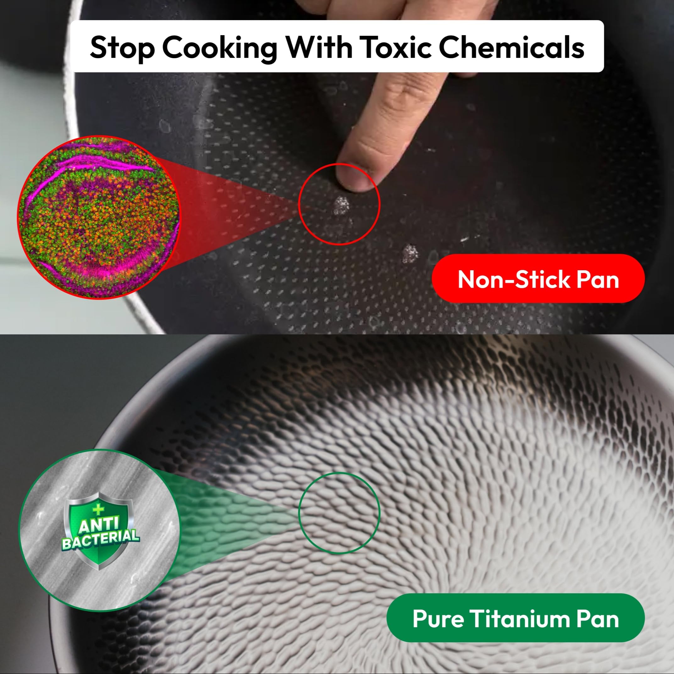 Plateful Titanium Pan - 12 Inch Nonstick -3 Plateful Titanium Pan - 12 Inch Nonstick -3