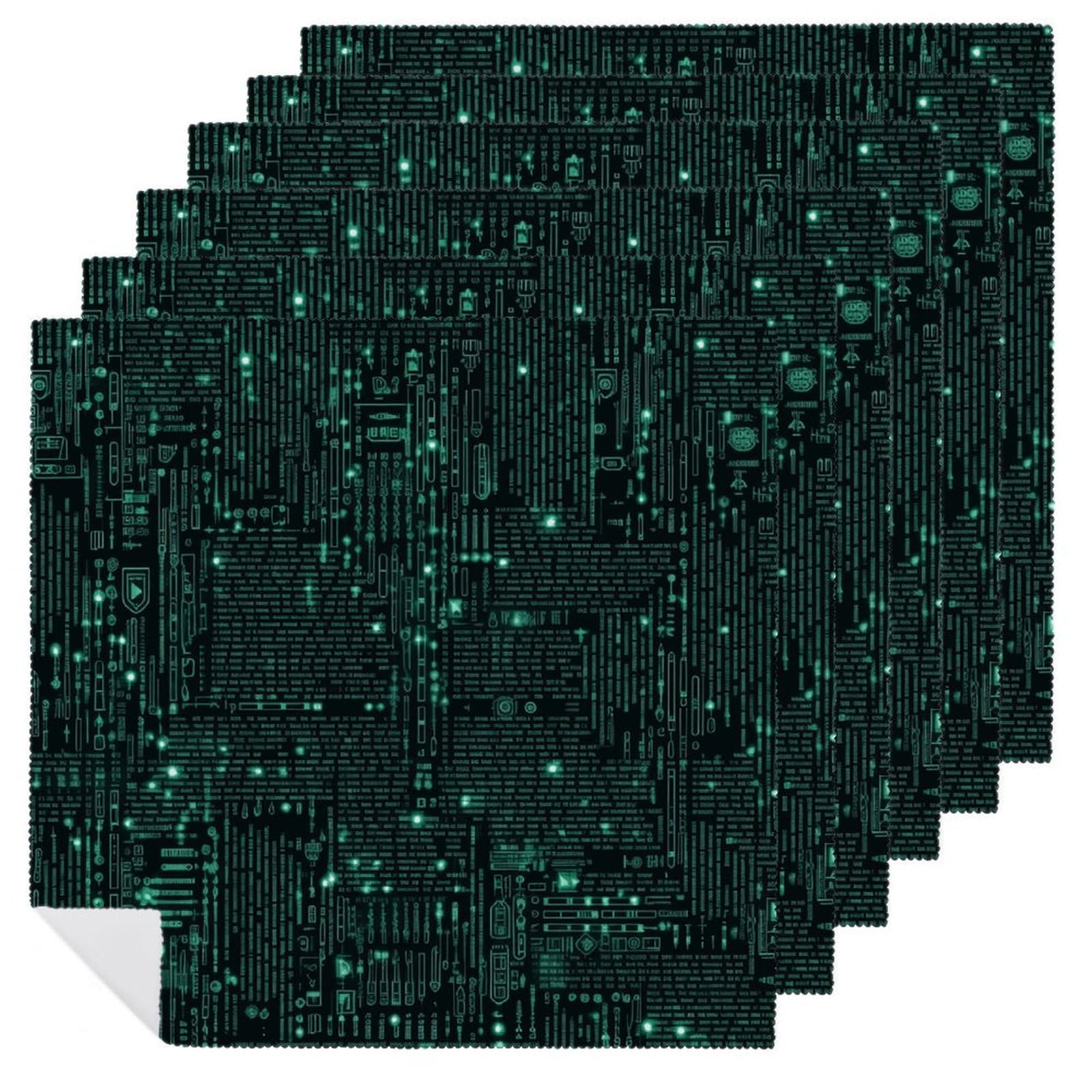 Serviettes en tissu pour dîners et mariages Lot de 6 Hacker 46cm