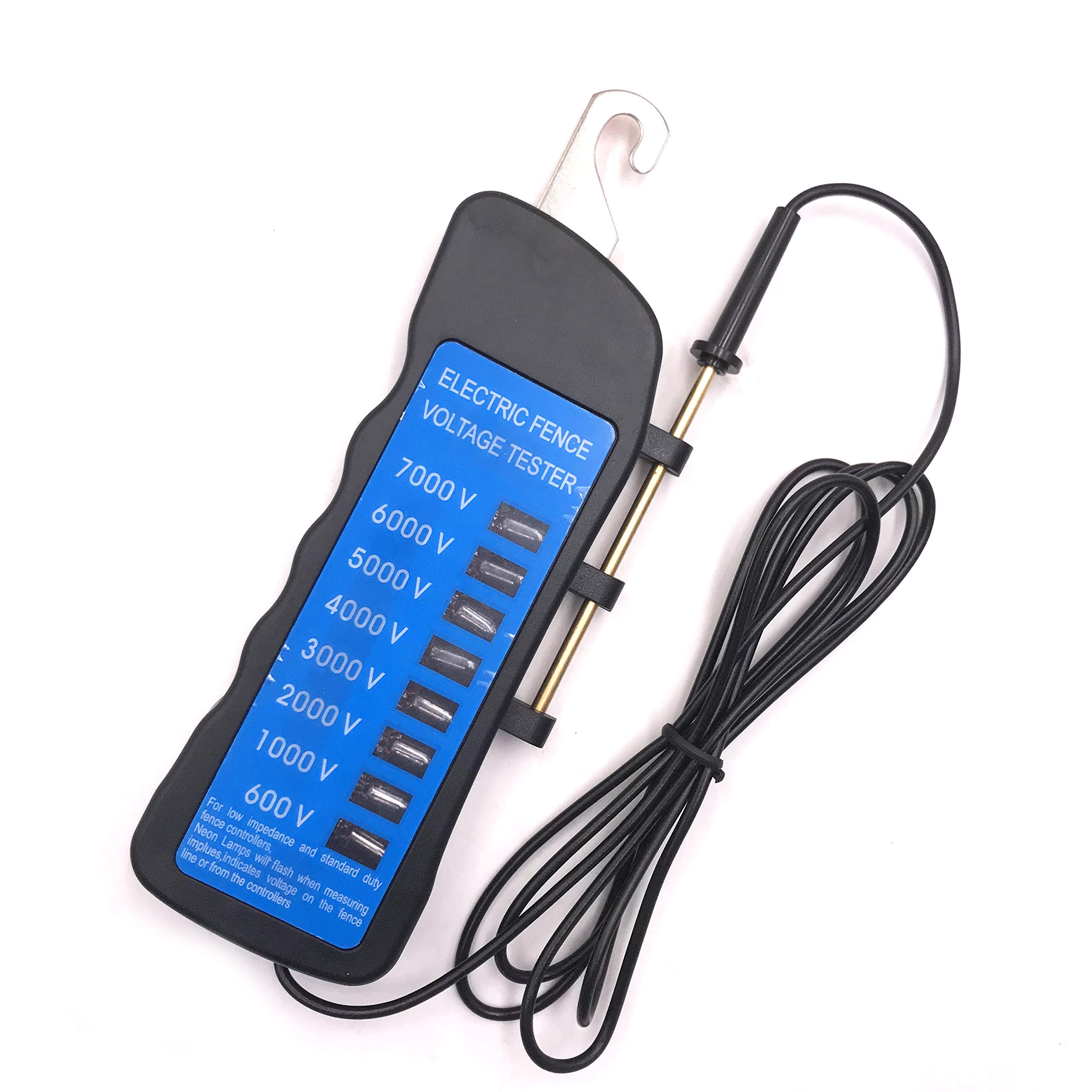 7KV Neon Electric Fence Tester Fence Voltmeter for Farm, sun-002