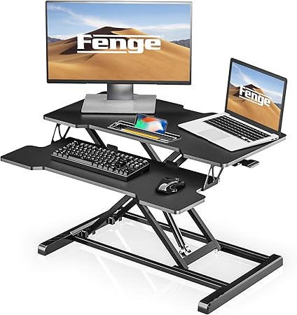Amazon Fenge スタンディングデスク 高さ調整可 昇降式デスク オフィスワークテーブル キーボード付き 机上デスク Sdwb オフィスワークテーブル 文房具 オフィス用品 Amazon Fenge スタンディングデスク 高さ調整可 昇降式デスク オフィスワークテーブル キーボード付き 机上デスク Sdwb オフィスワークテーブル 文房具 オフィス用品