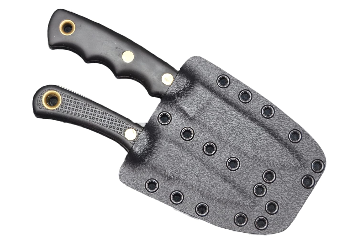 KNIVES OF ALASKA ALPHA WOLF & CUB BEAR COMBO CUSTOM KYDEX