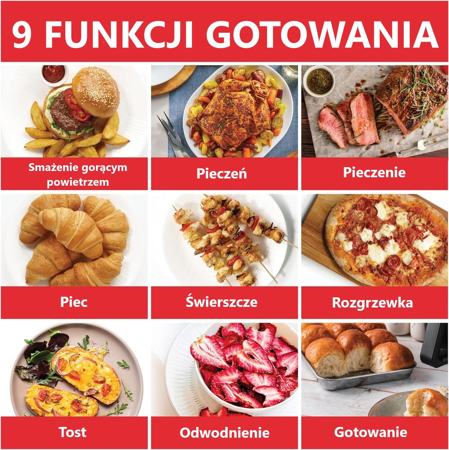 Instant Pot Vortex Plus Xl Frytkownica Beztłuszczowa, Czarny, 13 l