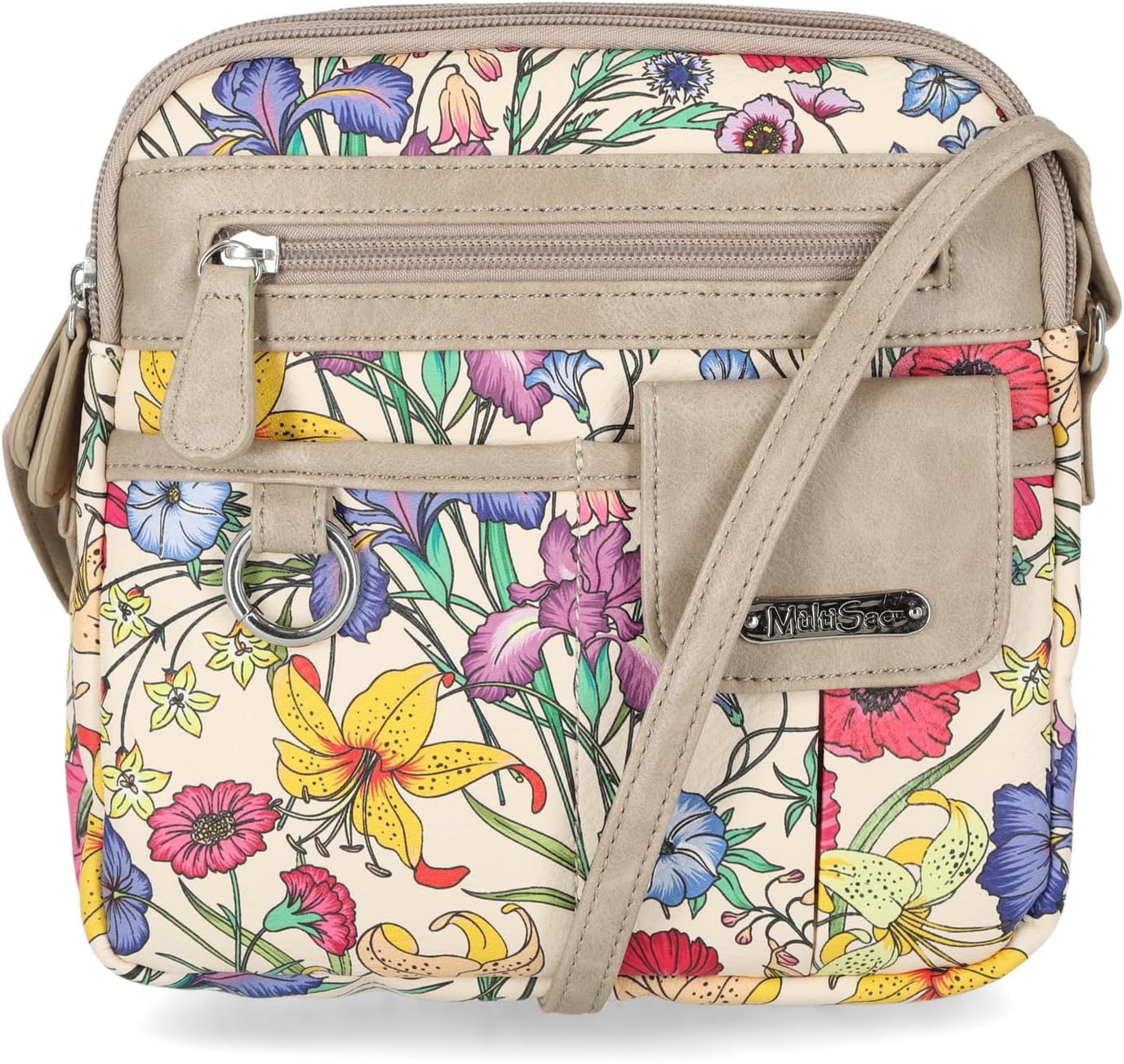 Multisac Women's MultiSac North South Mini Zip Around Crossbody