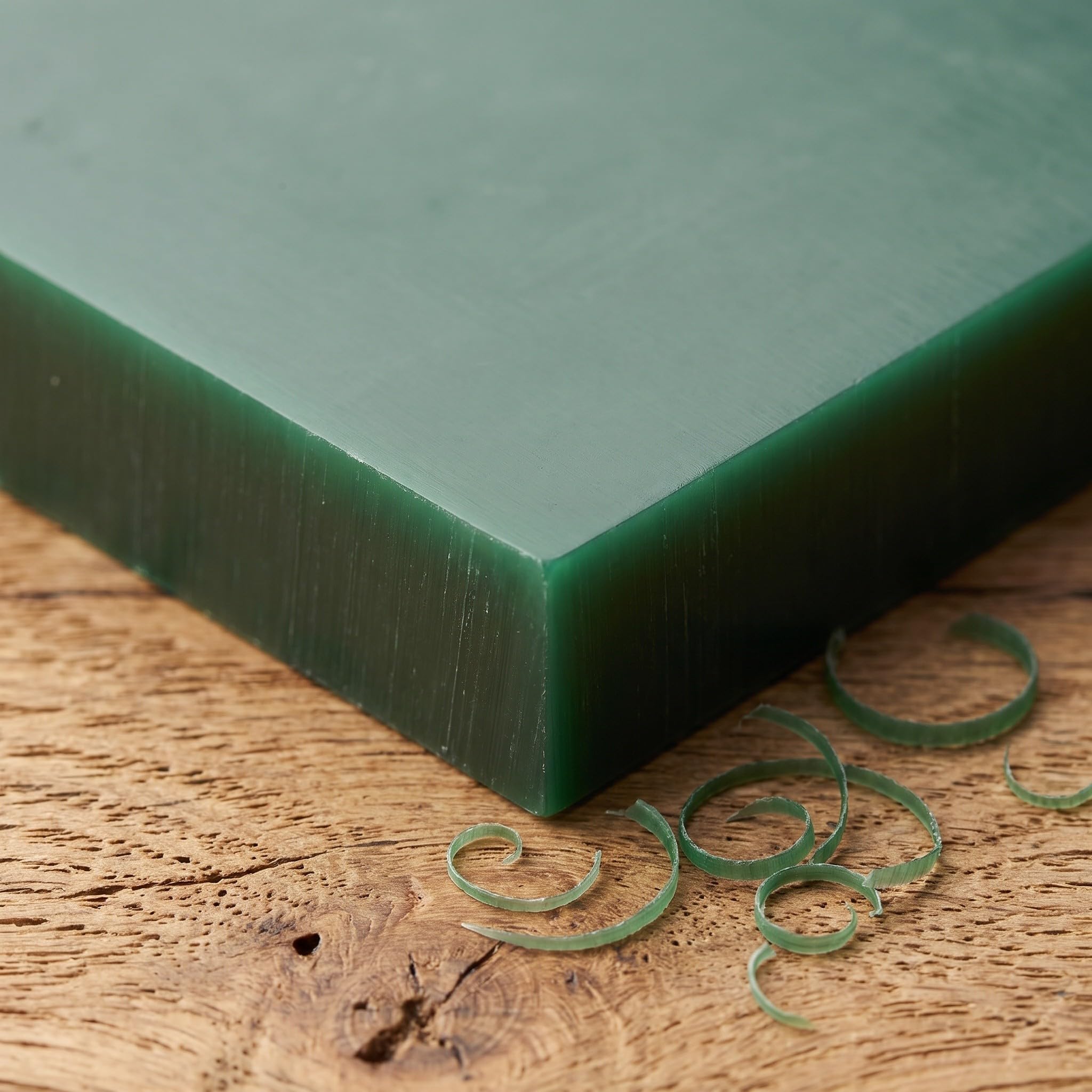 SUPVOX Lámina de Cera Verde para Tallar Joyería y Anillos, 9x7x1,4 Cm