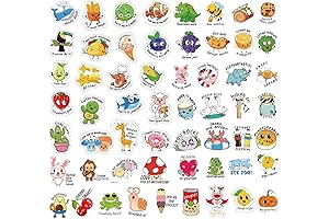 464pcs Biology Reward Stickers for Students