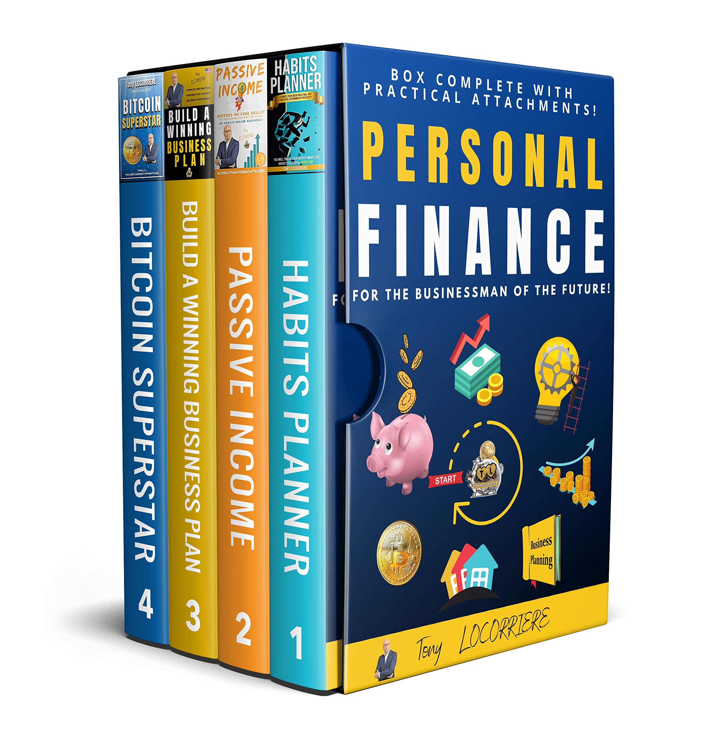 PERSONAL FINANCE: Collection for the Businessman of the Future! A Path in 4 Works, with Practical Attachments that Teaches you to Invest in Your Skills ... World to Come! (Personale Finance Book 1)