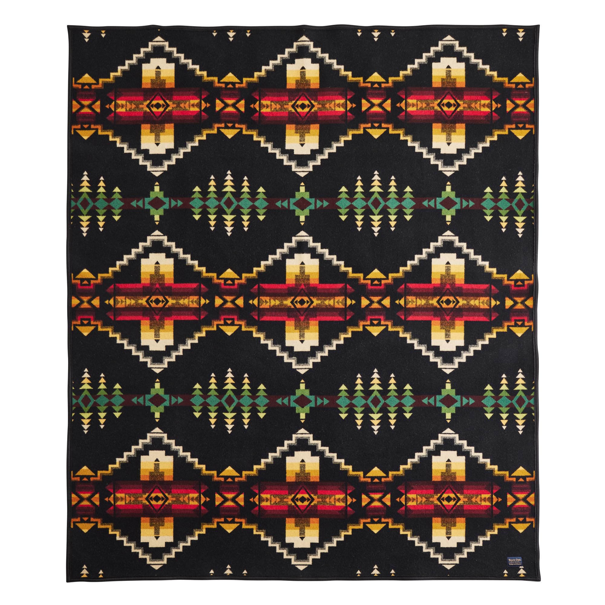 Pendleton Jacquard Napped Throw Four Corners