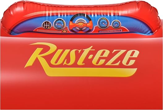 SwimWays Disney Pixar Cars Inflatable Water Boat Vehicle, Inflatable Pool Floats and Kids Pool Toys, Cars Pool Party Supplies for Kids Aged 3 & Up