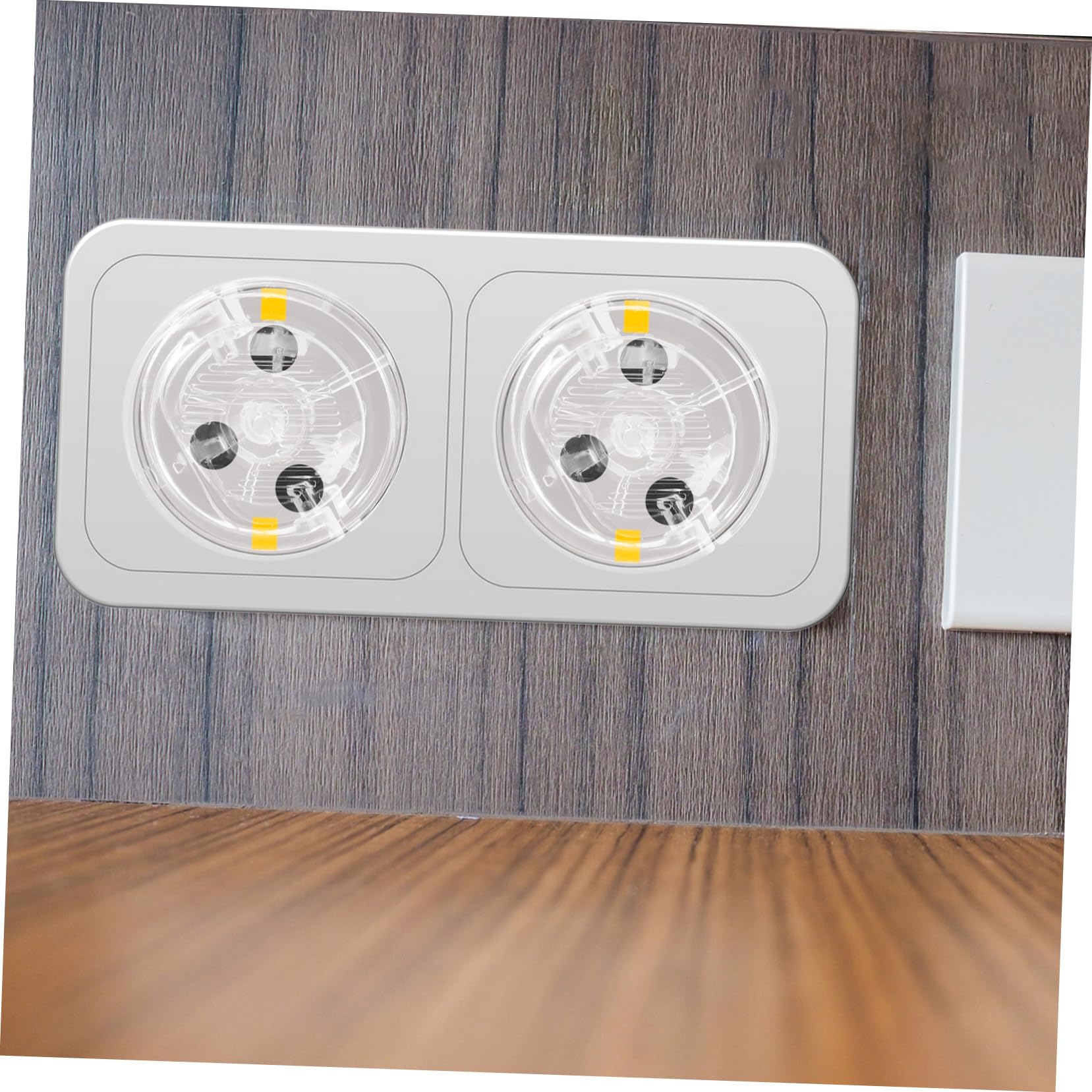 Hemobllo 4sets Copriprese Elettriche Per Trasparenti Due Facili Installare e Resistenti Protezione Elettrici Per