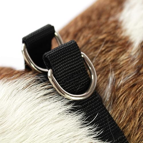 Miniatura 5 de DawgKnit Arnés para perro sin tirones, arnés ajustable con hebilla de liberación rápida y accesorio de doble anillo para todas las razas, talla S,