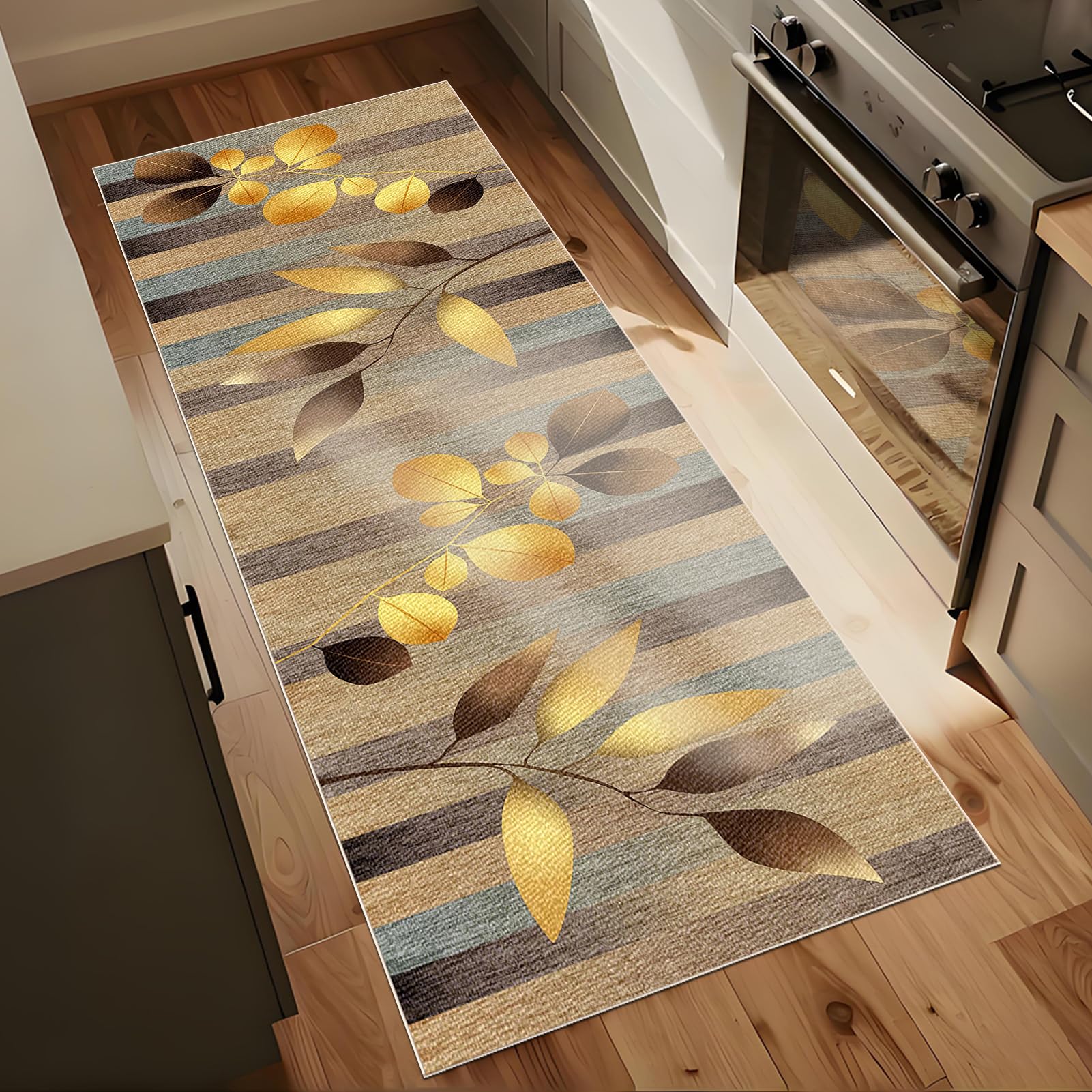 Tapis cuisine devant évier antidérapant et lavable machine