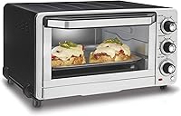 Vista 3 de Cuisinart TOB-40N - Asador de horno tostador clásico personalizado, 17 pulgadas, negro y tostadora clásica de metal CPT-180P1 de 4 rebanadas, acero