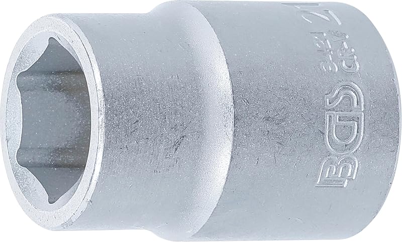 Soquete sextavado BGS 3421 com acionamento quadrado interno de 20 mm (3/4 pol.; aprox. 19,05 mm), 21 mm