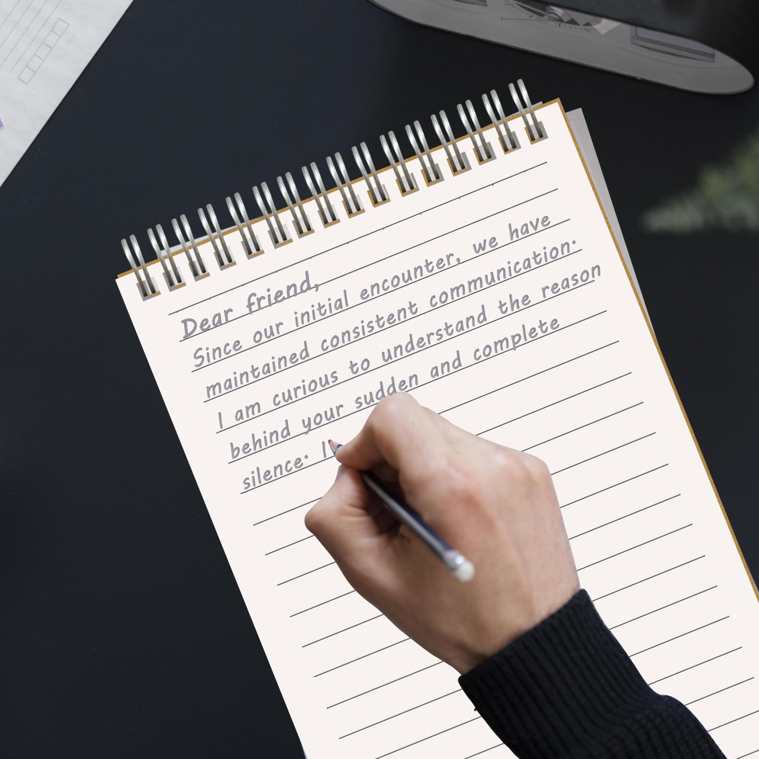 OSIMIG Notatniki spiralne A5, 24 sztuki, z okładką typu kraft, 20 x 14 cm, w linie, notatnik podróżny, notatnik kompozycyjny do szkolnych materiałów biurowych, 80 arkuszy, 160 stron