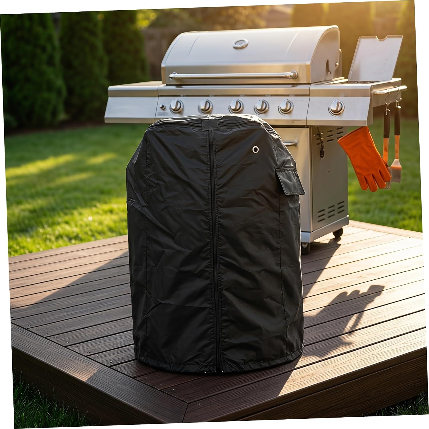 Outdoor Gas Cylinder Cover, 11kg Oxford Cloth Weatherproof
