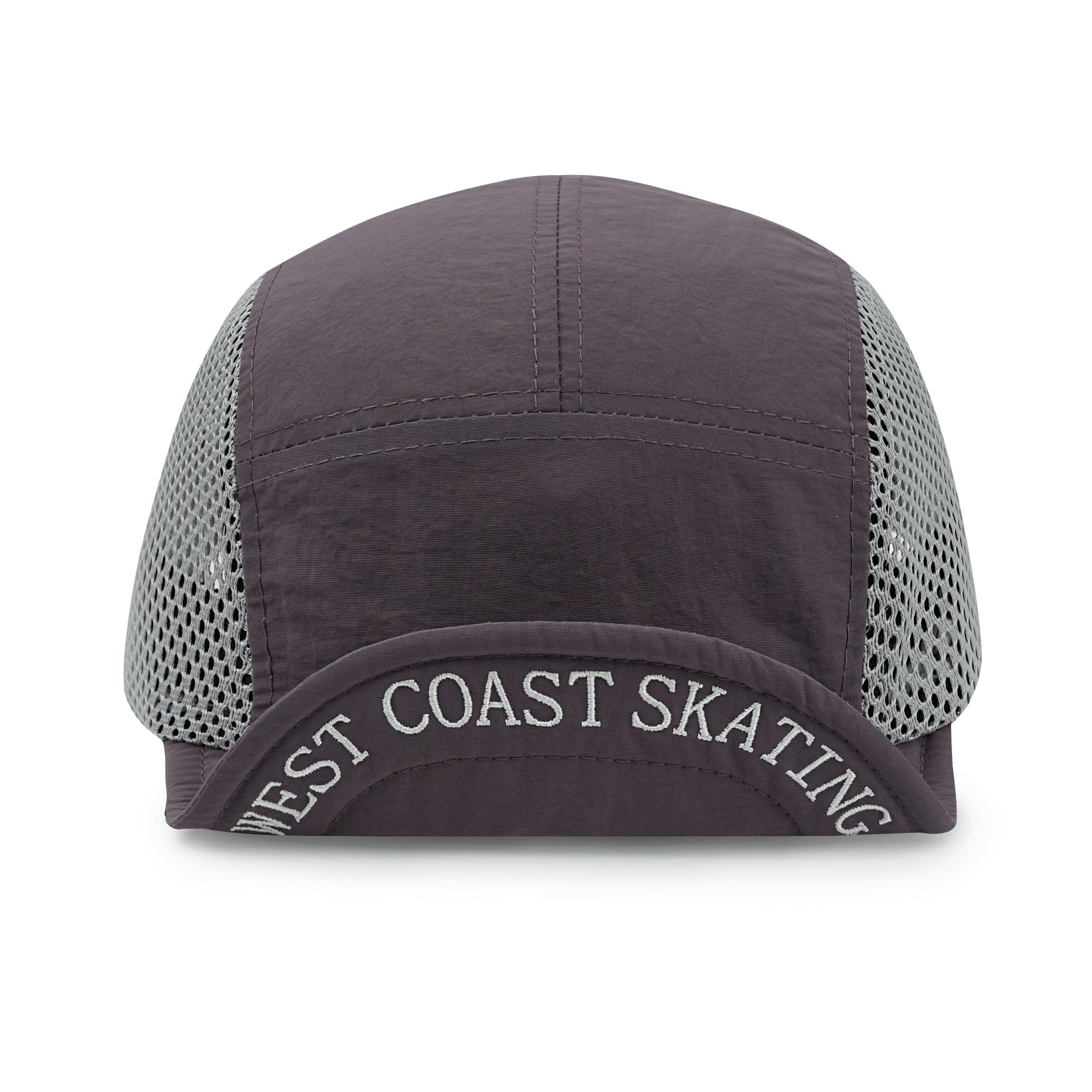 CLAPE Sommer 5 Panel Cap Herren Schnelltrocknend Basecap mit Kurzem Schirm Leichte Atmungsaktiv Outdoor Short Brim Running Sport Cap Unisex