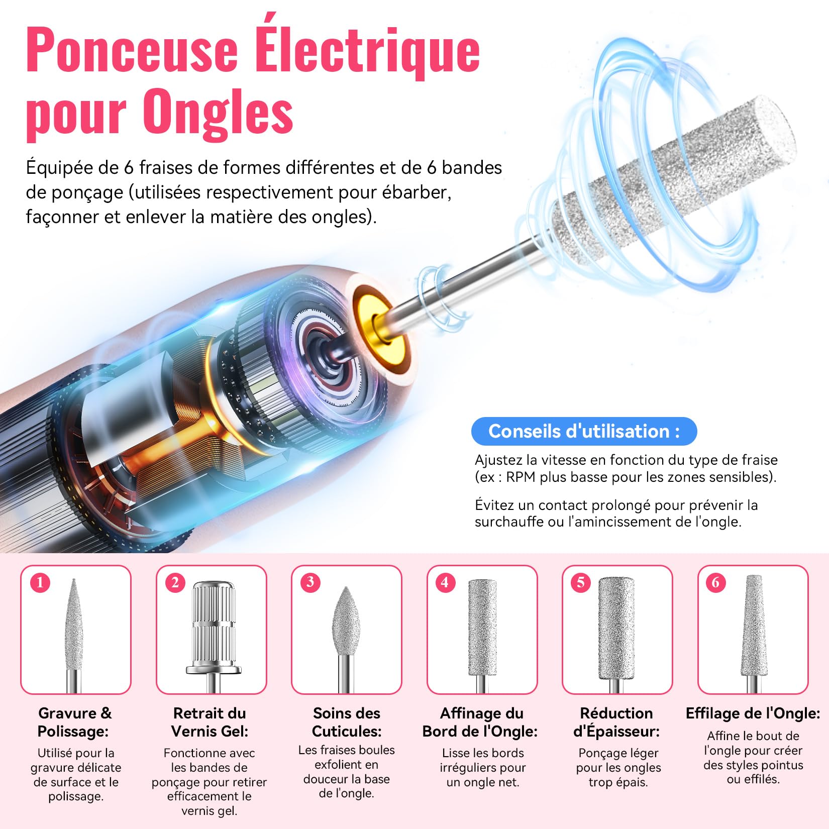 PHOENIXY 40PCS Kit Vernis Semi Permanent Complet avec 48W Lampe UV, Ponceuse pour Ongles, 35 Couleurs Kit Ongle Gel UV Complet avec Base et Top Coat Professionnel Kit Manucure