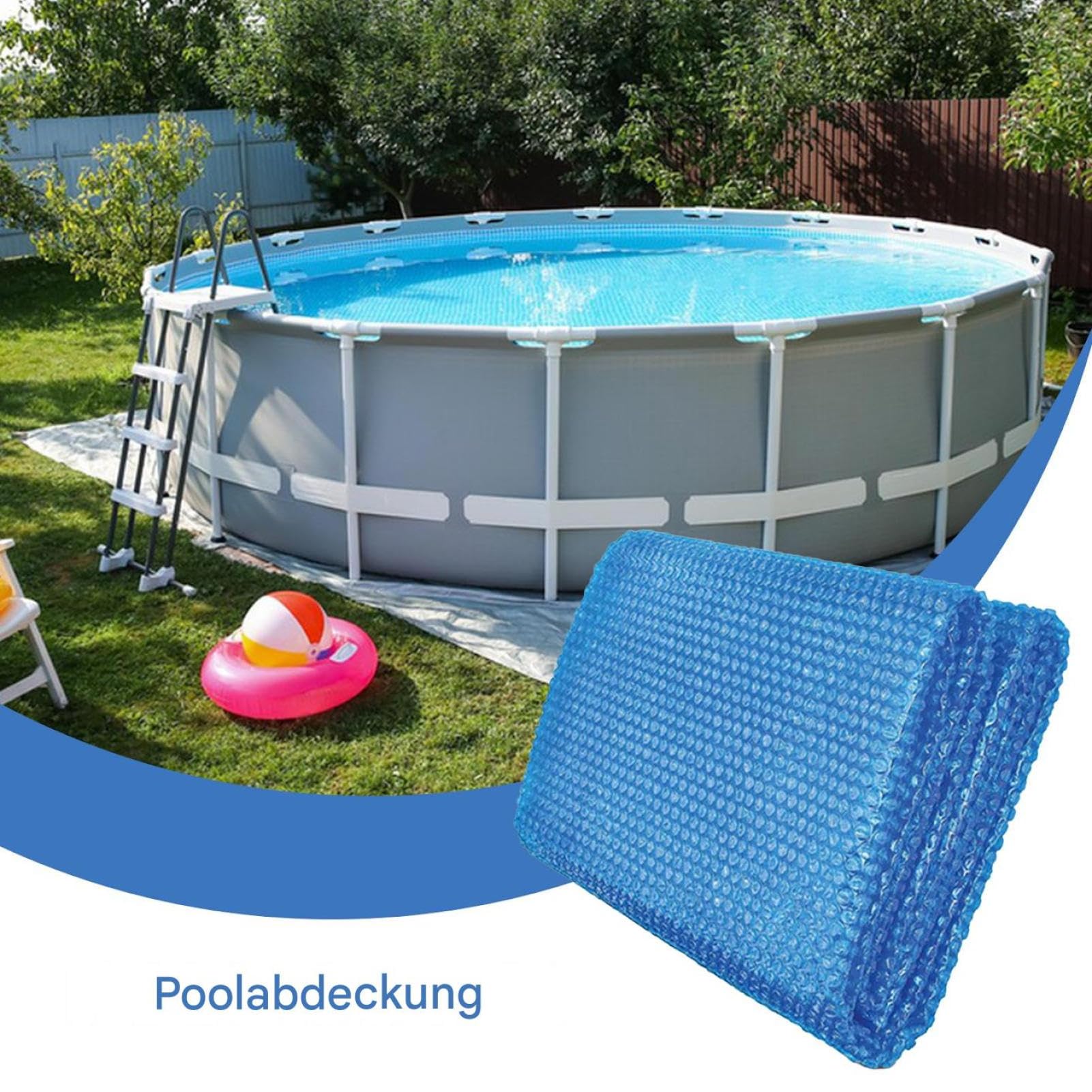 Couverture Solaire Bâche à bulles anti-poussière