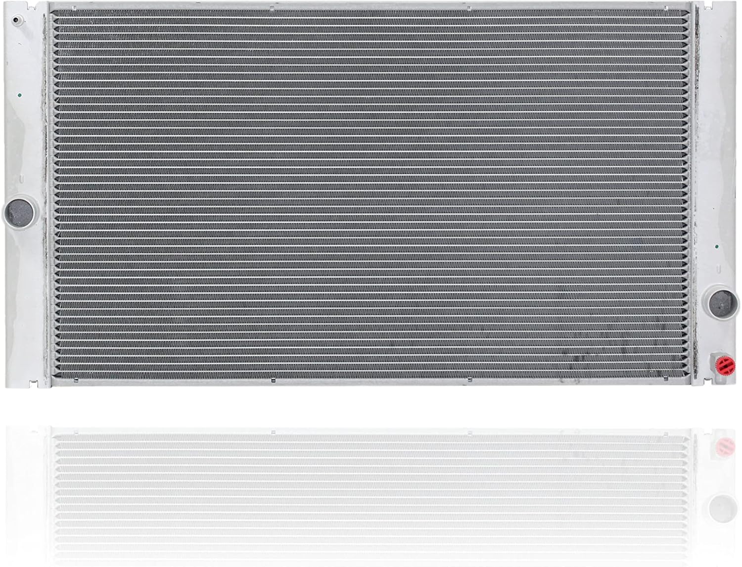 Radiator - Pacific Best Inc. Compatible/Replacement for 2884 04-07 Volvo S40 05-07 V50 - All Aluminum