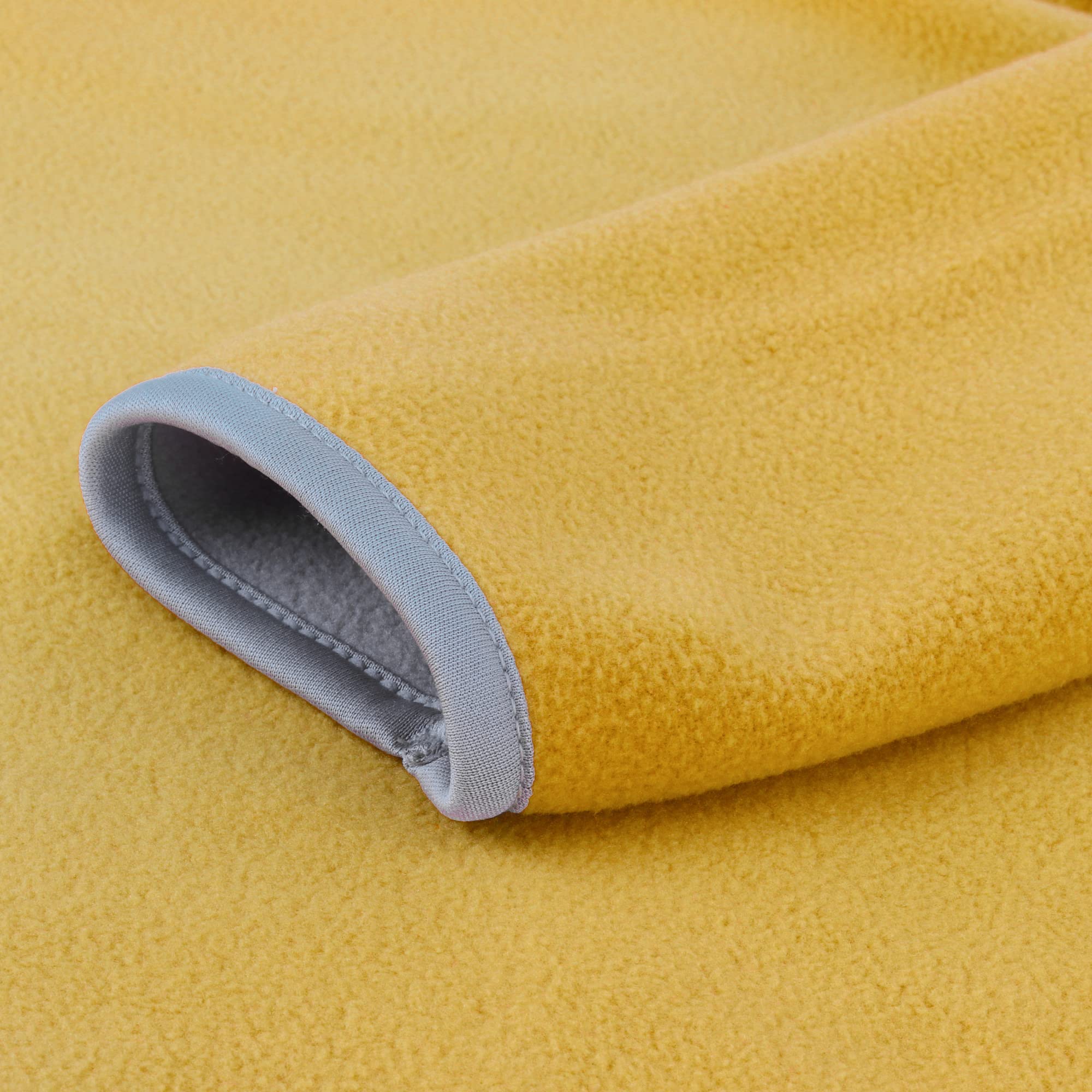 Bambini Giacca con Cappuccio da Doppio Strato Pile Polare Ragazzi Ragazze con Cerniera Autunno Invernali Caldo Cappotto 1-10 Anni
