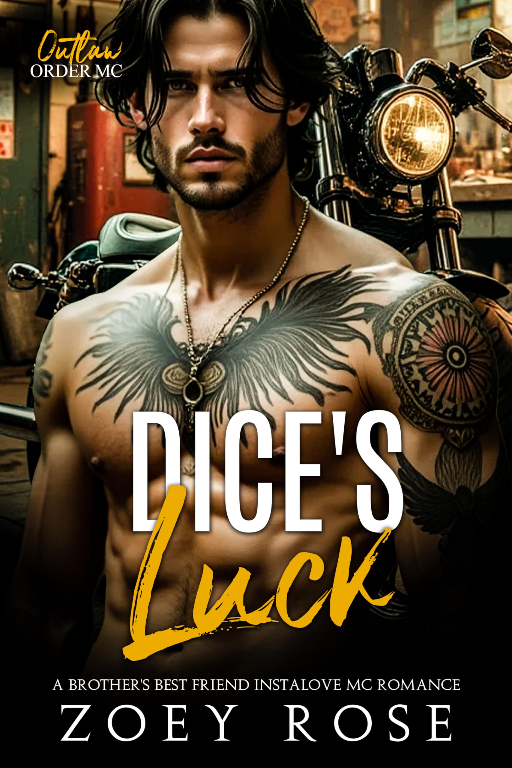 Dice's Luck: A Brother's Best Friend Instalove MC Romance (Outlaw Order MC Book 8)